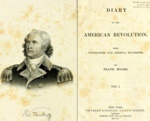 Diary of the American Revolution by Frank Moore (Scribner, 1859). Contributed by University of Pittsburgh (PA).